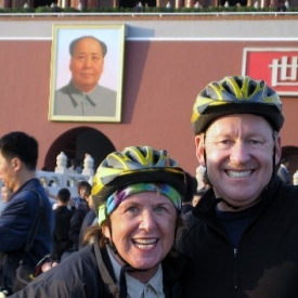 Tom and Anne in Beijing.
