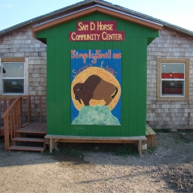Simply Smiles at the Cheyenne River Sioux Reservation Community Center.