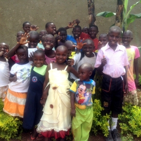 Young orphans of the St Paul and Rose Centre.