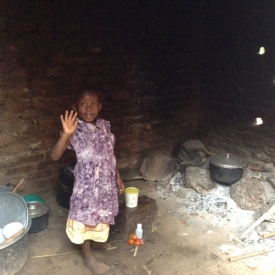 A typical kitchen.