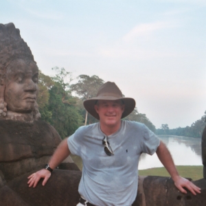 David Blenko in Cambodia.