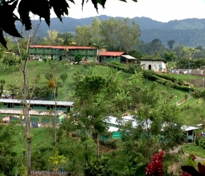 Village served by a CTI chlorinator, near the Santa Maura coffee plantation.
