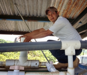 Marlon, CTI staff member in Nicaragua.