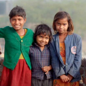 These school children learn computer skills in a HOPE worldwide computer learning center.