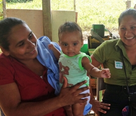The Nicaraguan women of SHI's micro-enterprise program.