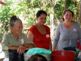 The Nicaraguan women of SHI's micro-enterprise program.