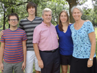 Dan Whalen and his family Dan Whalen